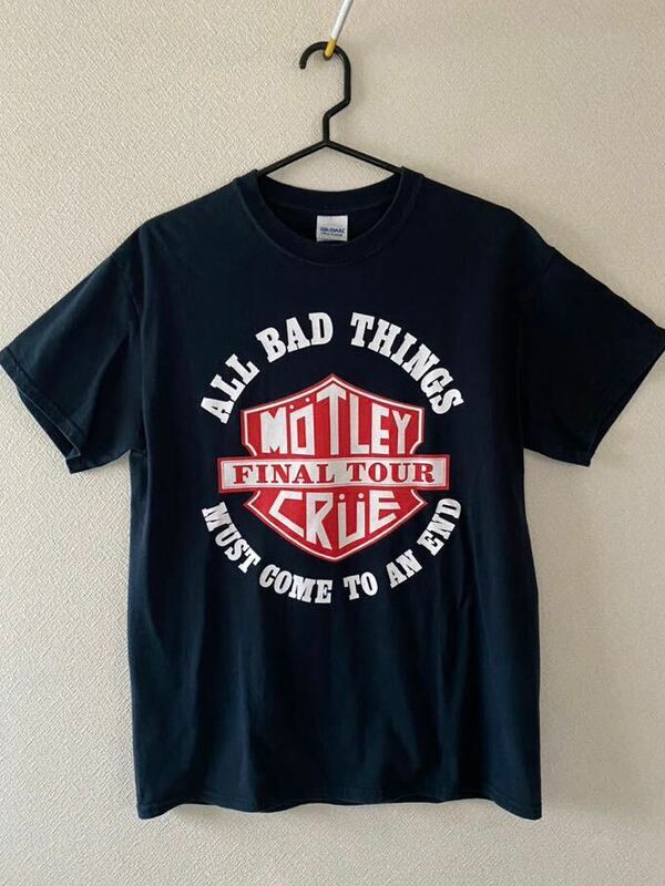 MOTLEY CRUE モトリー・クルー Tシャツ バンドT ロックT 2015 ツアーT GILDAN
