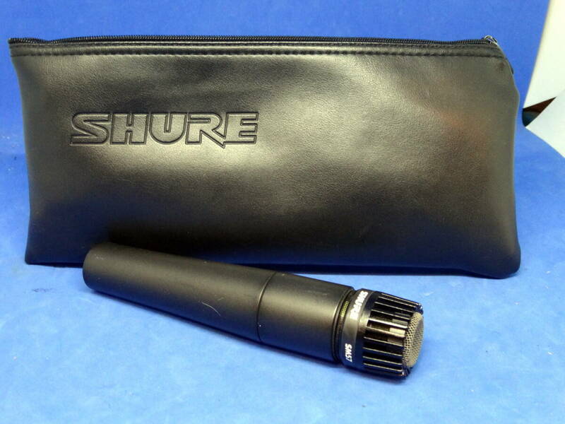 SHURE SM57-LC 楽器用 ダイナミックマイク シュアー 動作品