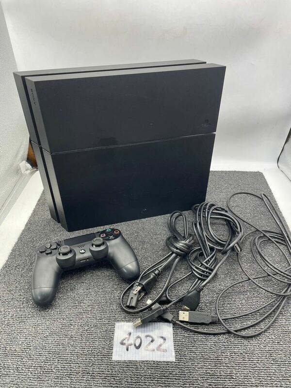 PS4 本体 ブラック コントローラー SONY Playstation4 CUH-1200A プレステ4 ゲーム テレビゲーム 当時物 通電確認済み u4022