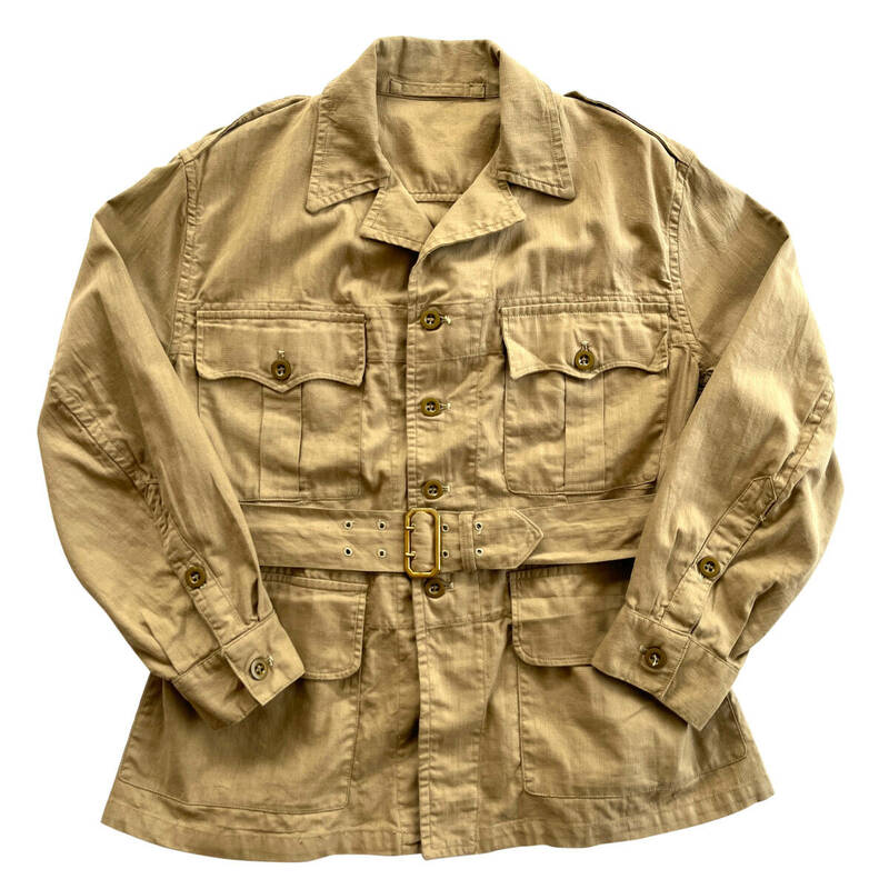 【Vintage】イギリス軍 ブッシュジャケット 1950 Pattern AERTEX エアテックス BUSH JACKET 1950年代