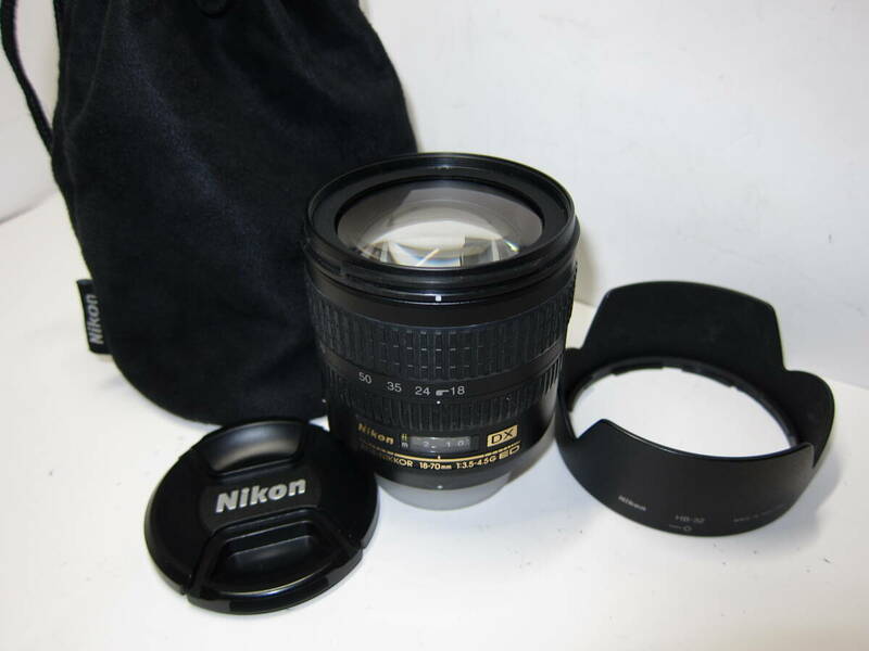 Nikon AF-S DX 18-70mm f3.5-4.5 G ED ■美品■ 10694 
