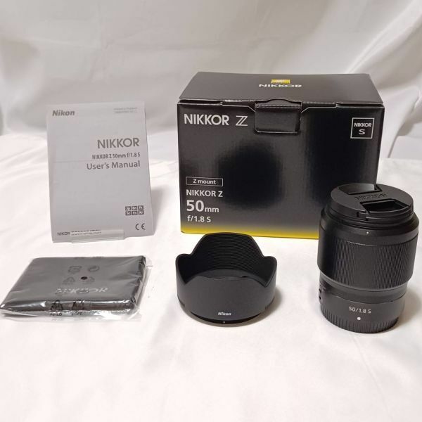 ★☆ 使用感激少の特上品 ☆★ ニコン Nikon NIKKOR Z 50mm f/1.8S Zマウント フルサイズ対応 Sライン 単焦点