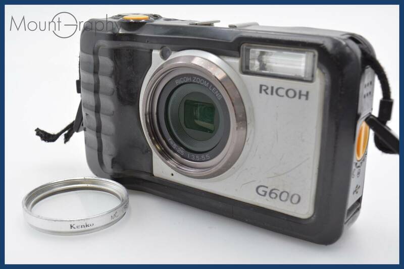 ★実用美品★ リコー RICOH G600 5x レンズフィルター付 ★完動品★ 同梱可 #tk3811