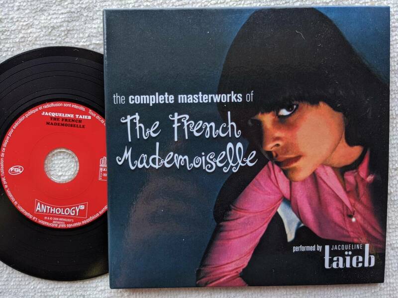 ジャクリーヌ・タイエブ JACQUELINE TAIEB●CD●THE FRENCE MADEMOISELLE●仏 フレンチ・ポップス サイケデリック●紙ジャケ！！