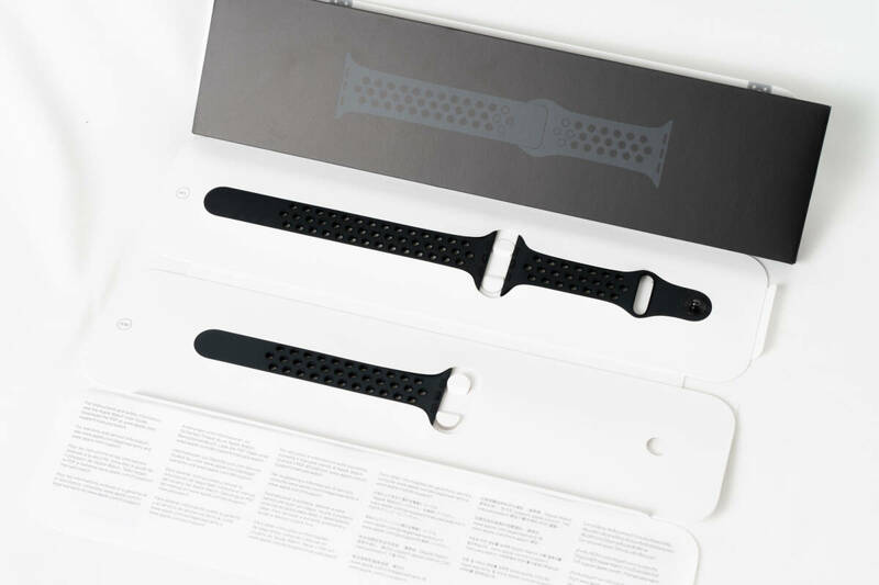 廃盤 Apple Watch 42mm 44mm 45mm 49mm 純正品 NIKE M/L S/M セット ブラック スポーツバンド ベルト アップルウォッチ ナイキ 黒 black
