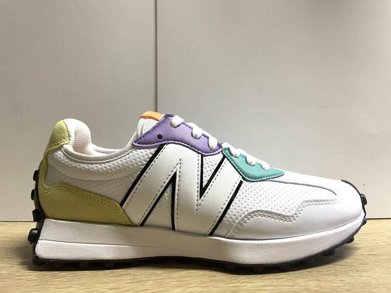 未使用 ニューバランス 24cm D ゴルフシューズ WGS327MU ホワイト他 new balance