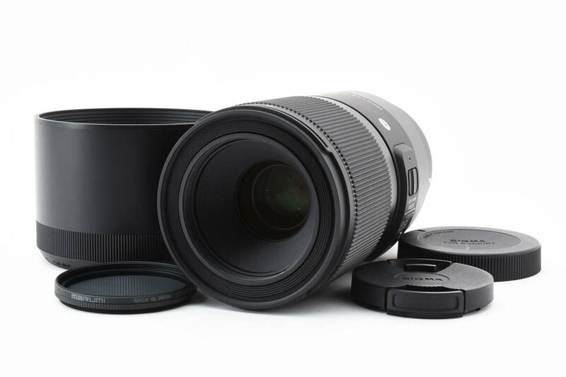 シグマ SIGMA Art 70mm F/2.8 DG MACRO レンズ Sony E-mount用 フード付き #470