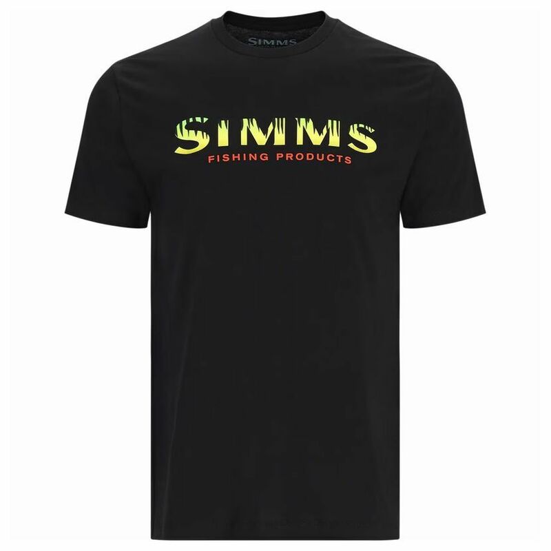 Simms LOGO T SHIRT BLACK S ブラック 黒 シムス Tシャツ シャツ ロンT キャップ