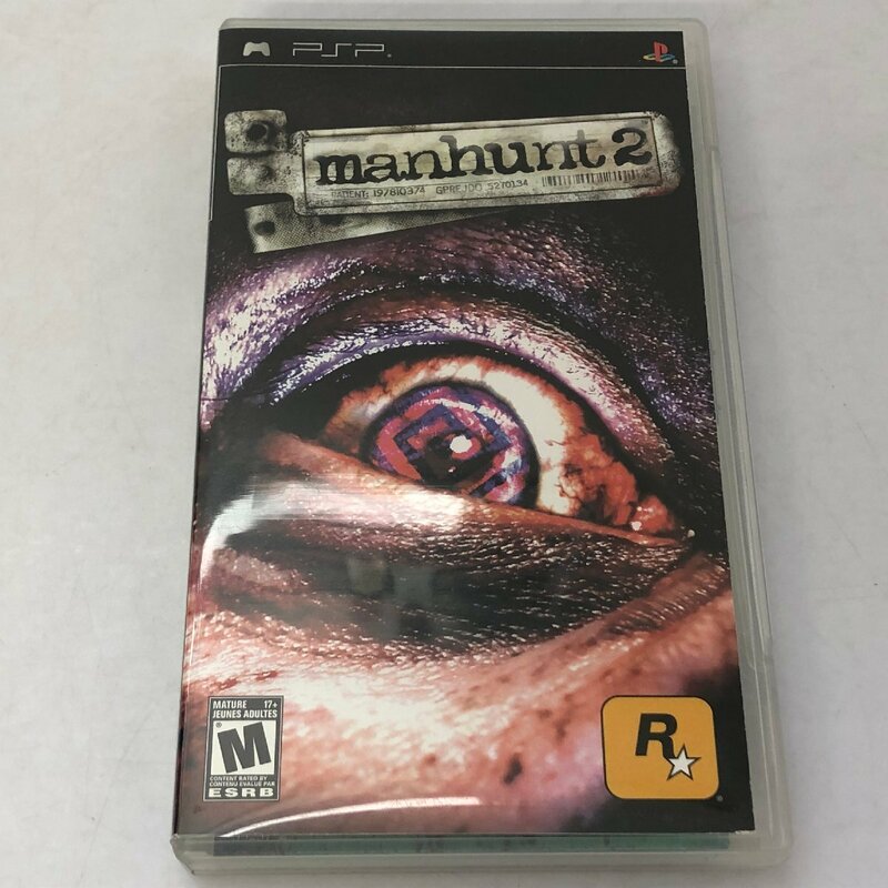 PSP 北米版 manhunt 2　プレイステーションポータブル