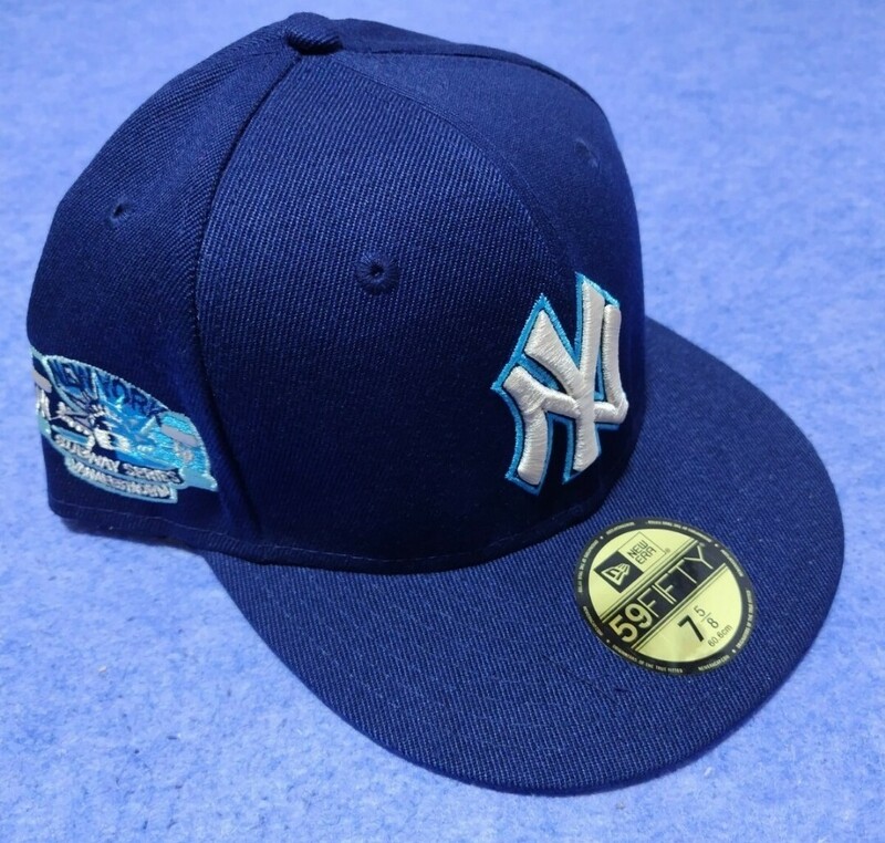 ニューヨーク ヤンキース ニューエラ キャップ 帽子NEWERA 59FIFTY 7 5/8 60.6cm サブウェイシリーズ メッツ サイドパッチ 自由の女神