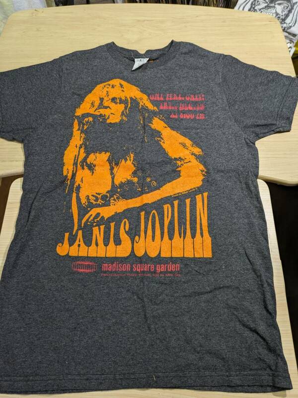 【服飾】 ビンテージ レア Tシャツ バンド 当時物? Janis Joplin Madison Square Garden 半袖