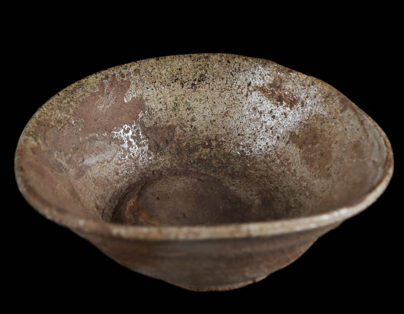 希少 常滑山茶碗 古美術品 平安時代～鎌倉時代（古瀬戸自然釉）D568