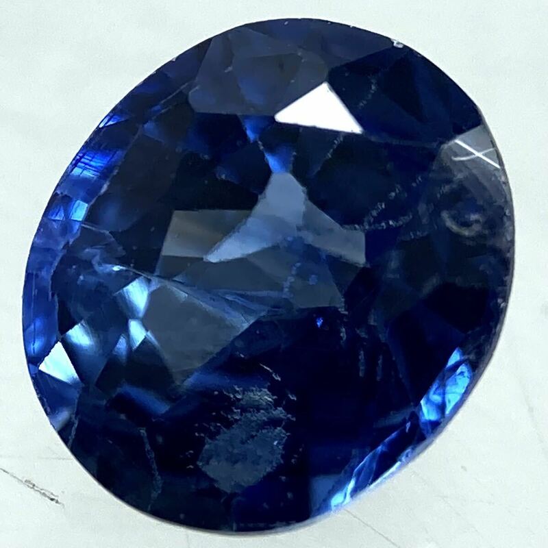 〔天然サファイア 0.506ct〕m約5.16×4.50mm ルース 裸石 宝石 ジュエリー sapphire corundum コランダム テDC0