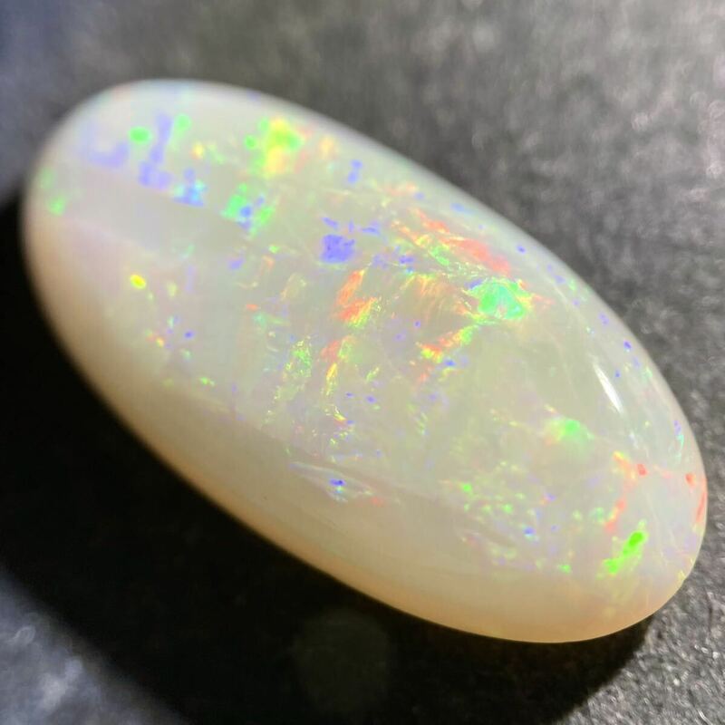 〔天然オパール4.656ct〕m 19.61×9.85mm ルース 裸石 opal 宝石 ジュエリー jewerly 