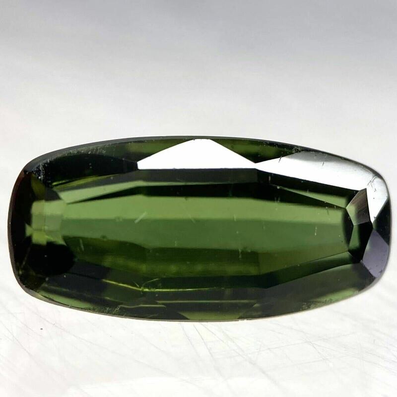 〔天然トルマリン1.541ct〕m 約9.96×4.88mm ルース 裸石 宝石 ジュエリー tourmaline 