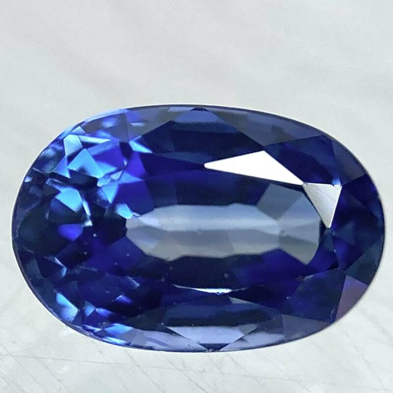 〔天然サファイア 0.500ct〕m約5.43×3.48mm ルース 裸石 宝石 ジュエリー sapphire corundum コランダム テDC0