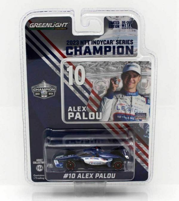 アレックス・パロウ #10 Alex Palou / American Legion (Chip Ganassi Racing '2023 IndyCar Series Champion) / Indy Car 1:64