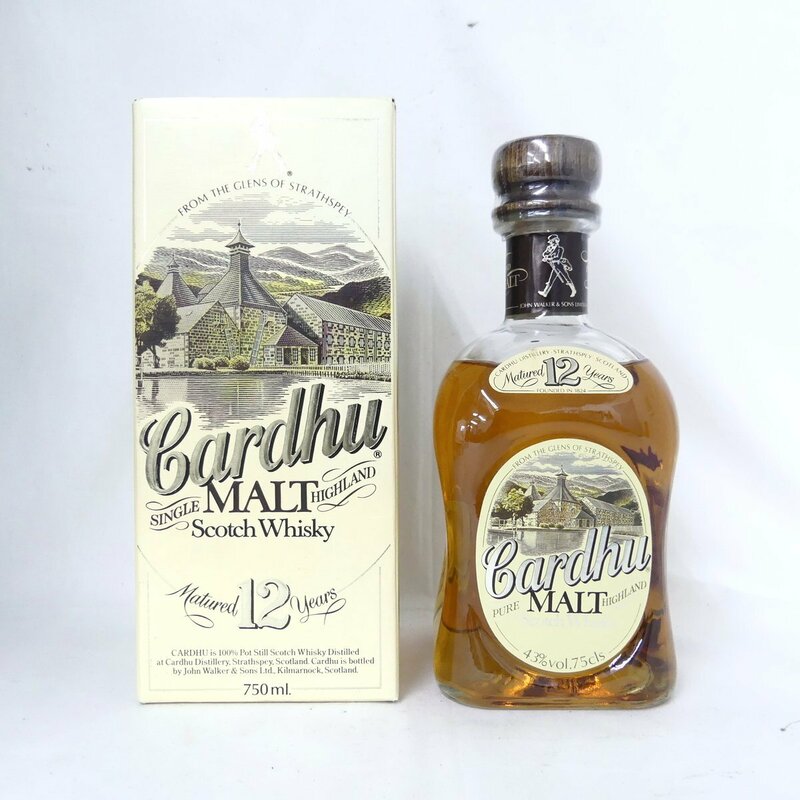 Cardhu カーデュ 12年 PURE MALT ピュアモルト 43% 750ml 未開栓 /2405C