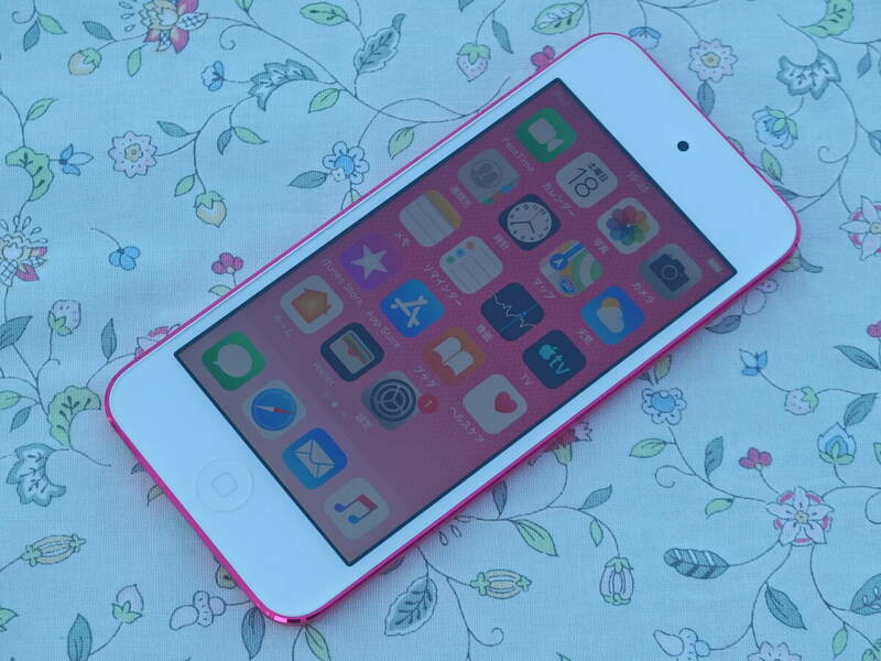 ☆彡 美品　apple　iPod touch （第6世代） 64GB　ピンク　《Wi-Fi》