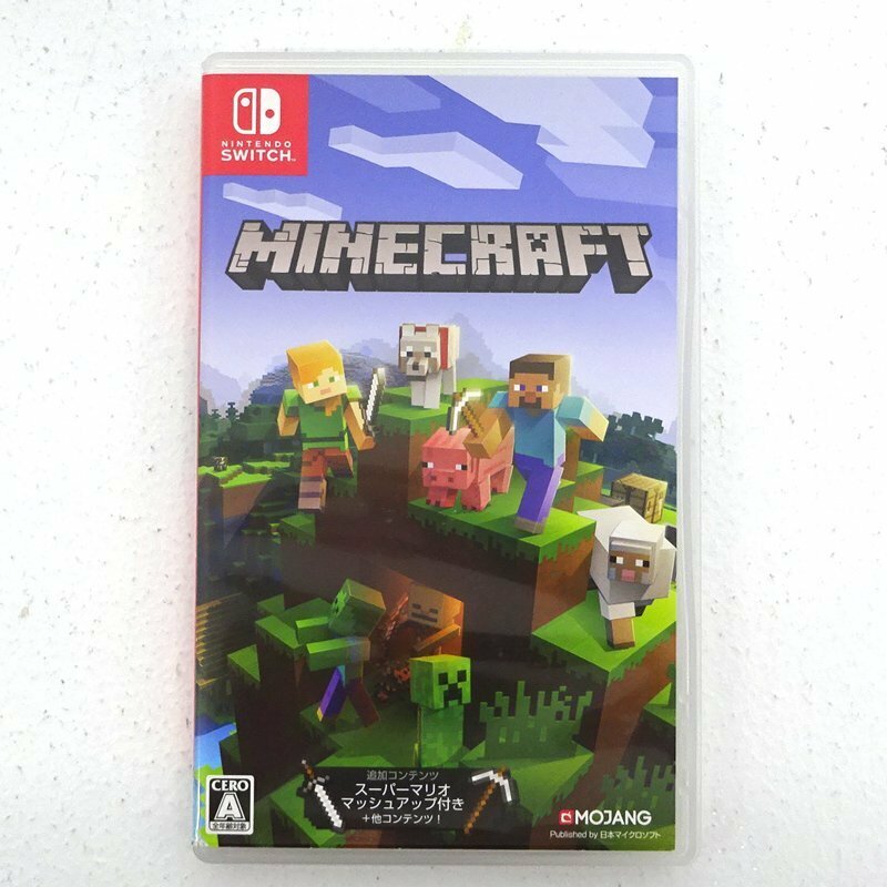 ★中古★Nintendo Switch ニンテンドースイッチ ソフト Minecraft（マインクラフト/マイクラ/任天堂/1円～)★【GM646】