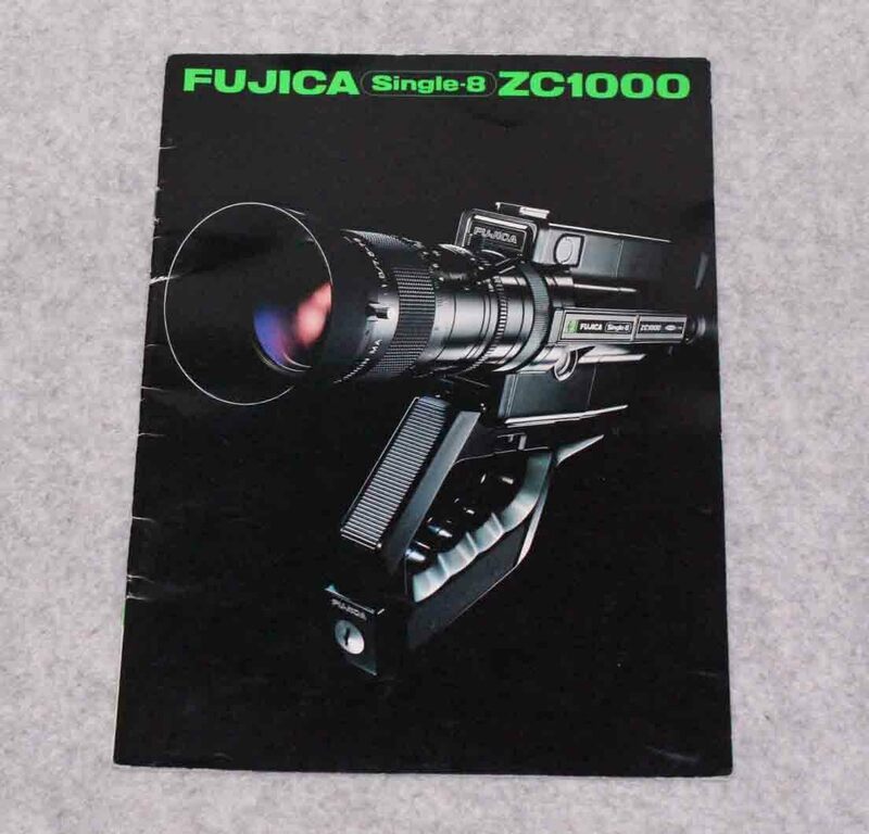 [is398]カタログ　FUJICA Single-8 ZC1000 フジカ　シングル8 8ミリカメラ
