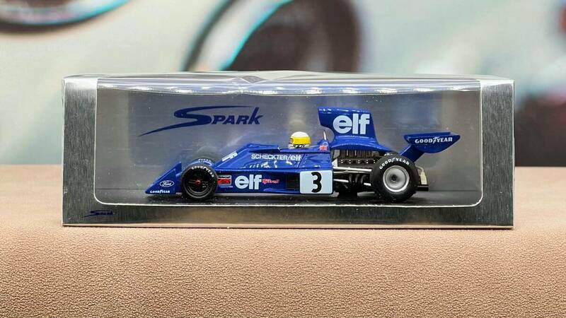 スパーク SPARK 1/43 ティレル Tyrrell 007 #3 F1スウェーデン Sweden GP 優勝 Winner J. Scheckter 1974 S1643