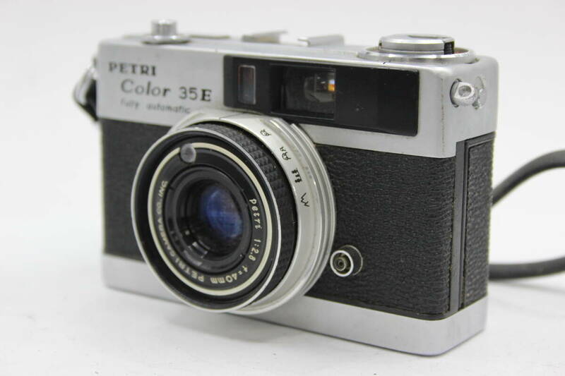 Y1105 ペトリ Petri Color 35E Fully Automatic 40mm F2.8 フィルムカメラ ジャンク