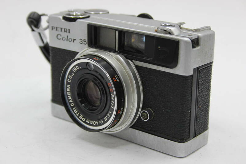 Y1155 ペトリ Petri Color 35 40mm F2.8 フィルムカメラ ジャンク