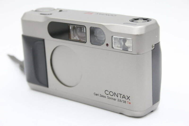 Y1170 コンタックス Contax T2 Carl Zeiss Sonnar 38mm F2.8 T＊ コンパクトカメラ Data Back 付き ジャンク