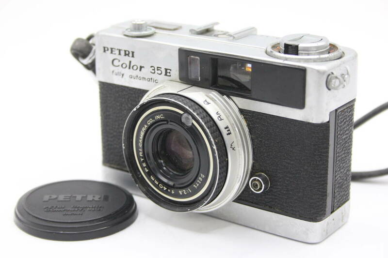 Y1175 ペトリ Petri Color 35E Fully Automatic 40mm F2.8 フィルムカメラ ジャンク
