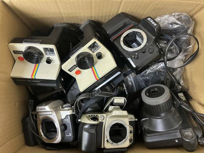 フィルムカメラ大量セット カメラ ボディ レンズ その他アクセサリーなどまとめ ジャンク D102