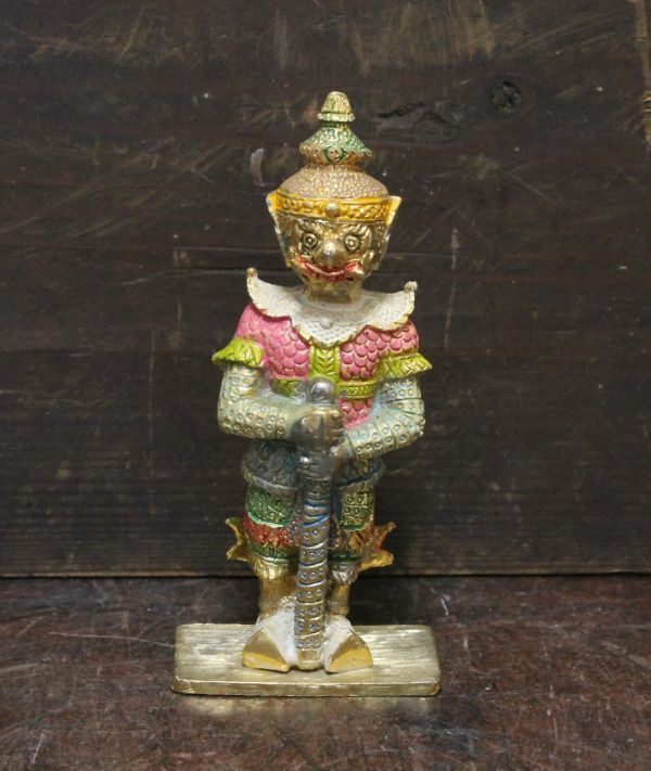珍しい銅製のチベット置物 チベット仏 n652