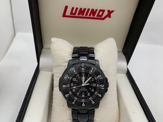 ☆1000円スタート☆ LUMINOX ルミノックス SERIES　3400 F-117 クォーツ 腕時計　◆25045