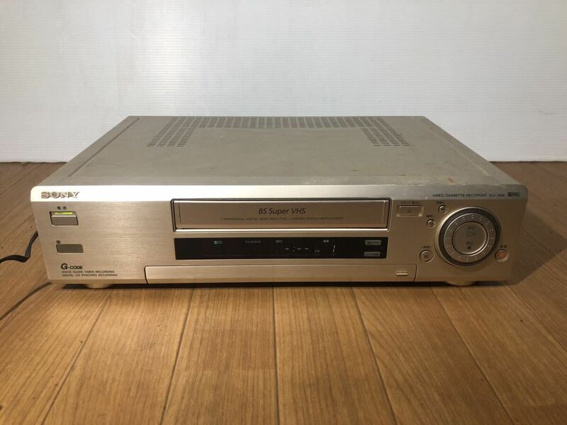 ビデオデッキ VHSビデオデッキ SLV-RX9 ビデオカセットレコーダー VHS SONY ソニー ジャンク品 T