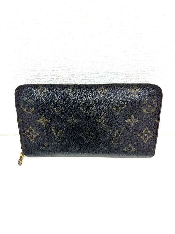 1円～ LOUIS VUITTON ルイ・ヴィトン モノグラム ポルトモネジップ ラウンドファスナー 長財布 ウォレット M61727 ブラウン系