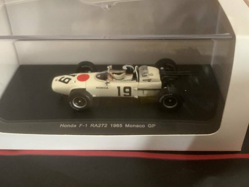 HONDA RA272 1965 Monaco GP No.19 1/43 EBBRO ミニカー