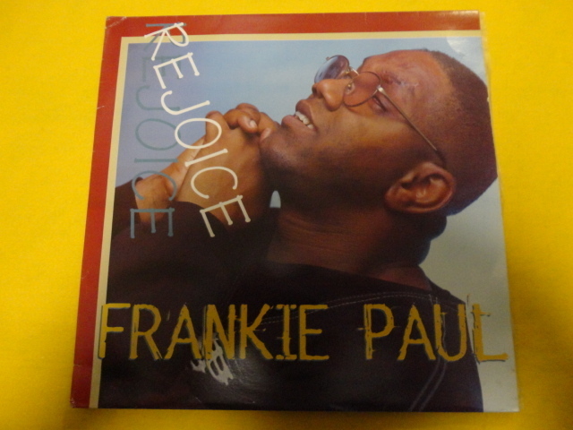 Frankie Paul Rejoice オリジナル原盤 名盤最高ヴォーカル・レゲエ LP 　視聴