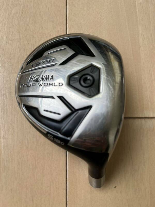 名器 谷原秀人 イボミ 小田孔明 最高の打感 HONMA ホンマ ツアーワールド TW737 5W C ヘッドのみ 219g ヘッドカバー無し