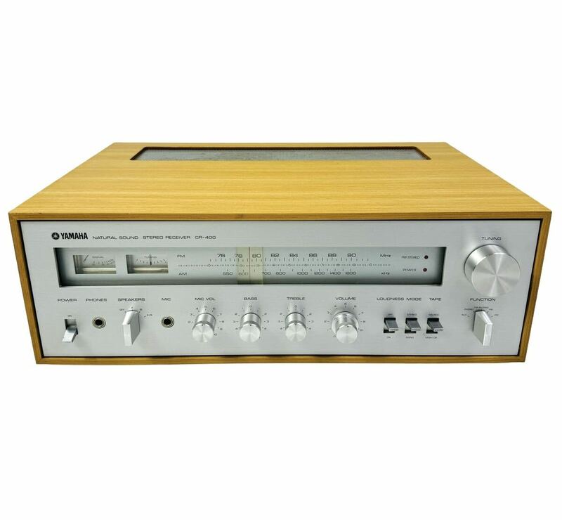YAMAHA ヤマハ Natural Sound Stereo Receiver ナチュラルサウンドステレオレシーバー アンプ CR-400