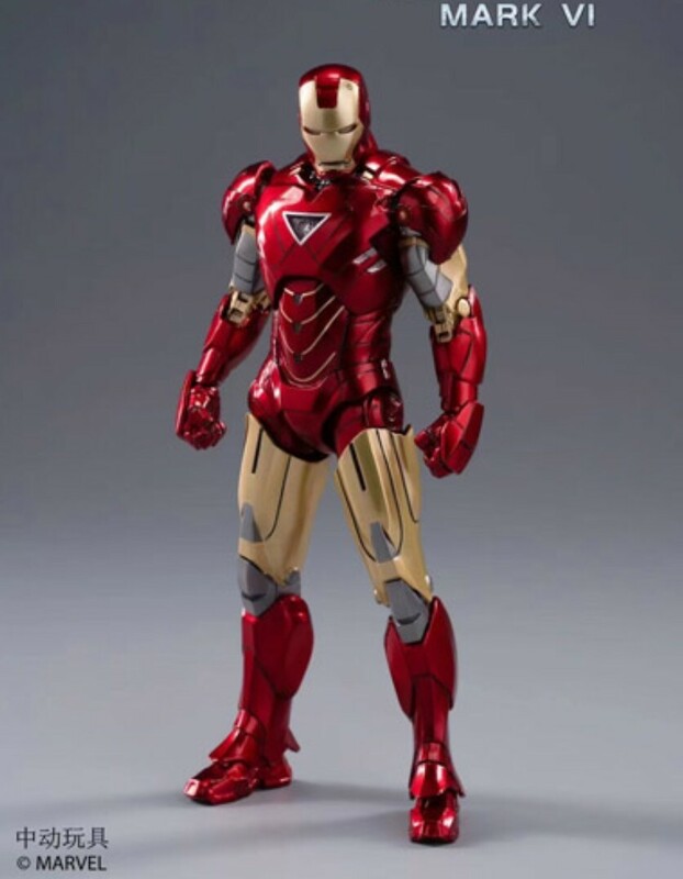 アイアンマン　マーク６　7インチ　アクションフィギュア　ZD TOYS MARVEL　IRONMAN MARKⅥ　アベンジャーズ