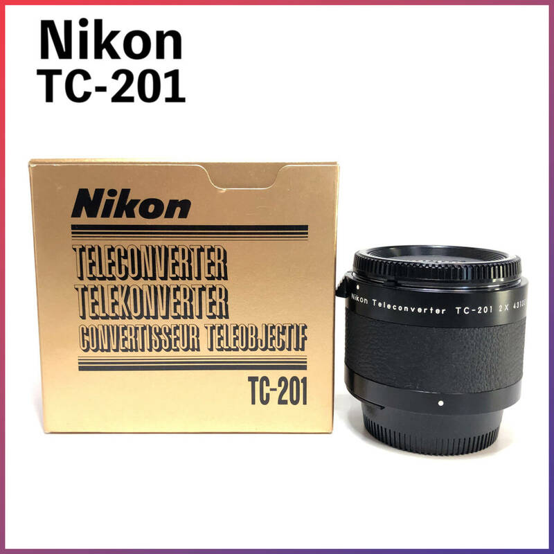 ★156 ニコン Nikon TC-201 2X テレコンバーター
