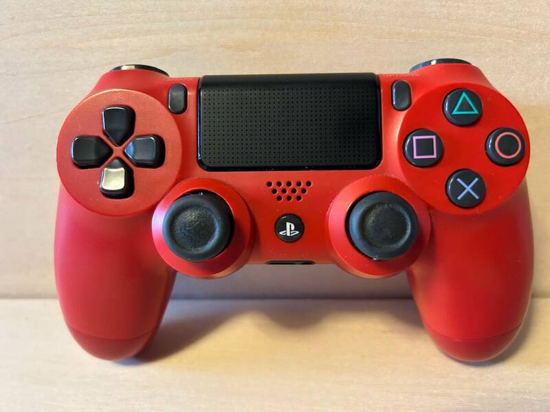 PS４　ワイヤレスコントローラー【RED】