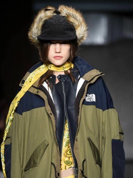 sacai cap 17aw ファー　サカイ