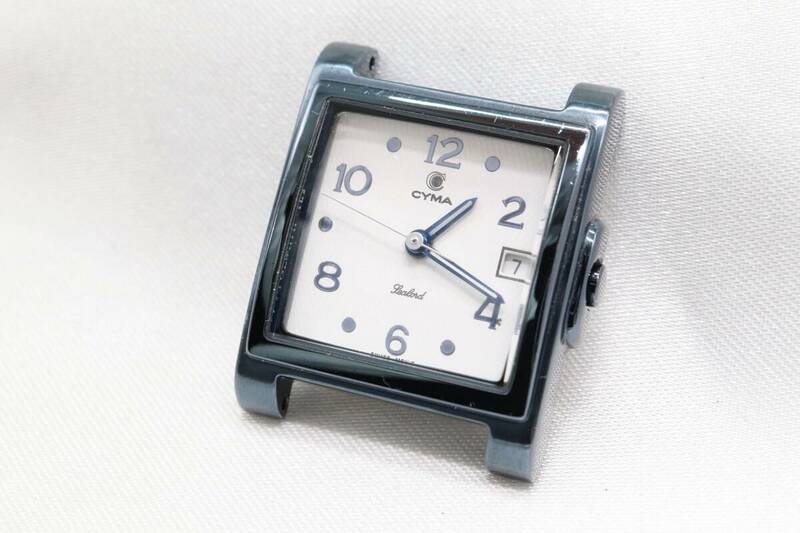 【W143-20】動作品 電池交換済 CYMA Sealord シーマ シーロード 腕時計 フェイスのみ レディース【送料全国一律185円】