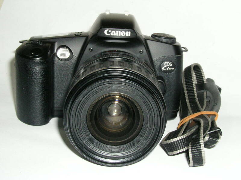 6224●● Canon EOS New Kiss ブラックボディ + おまけの EF 28−80mm/3.5-5.6 ●26