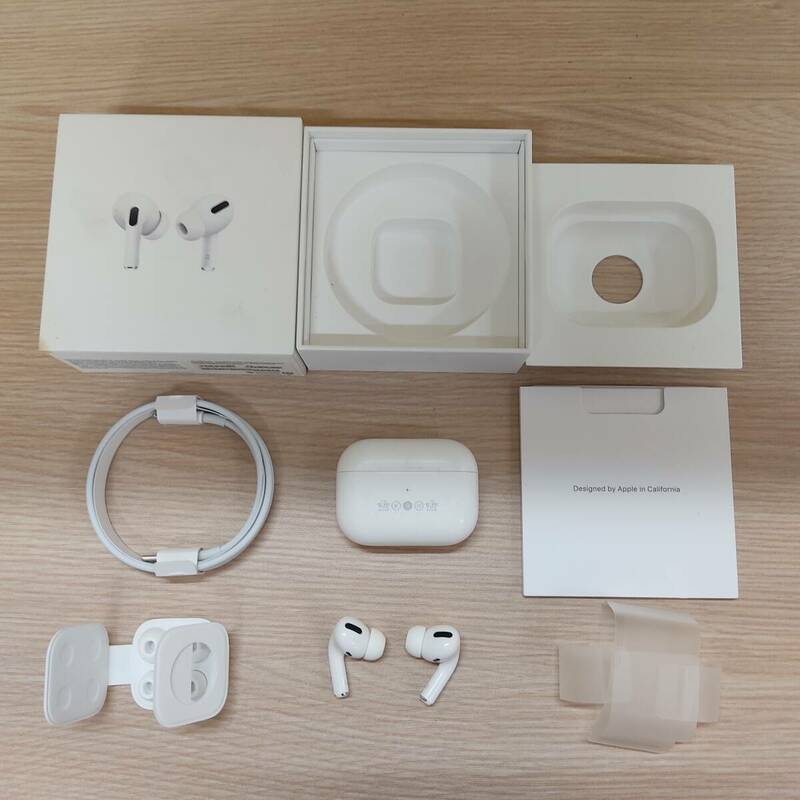 A6771　ジャンク品　Apple アップル Air Pods Pro エアーポッズプロ ワイヤレス イヤホン Bluetooth ブルートゥース A2190 A2083 A2084