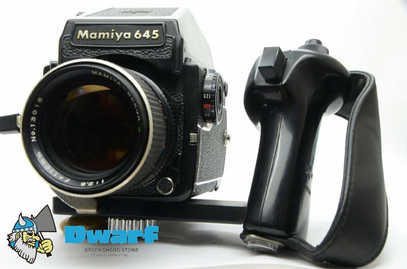 マミヤ MAMIYA M645 1000S SEKOR C 110mm F2.8 AEファインダー グリップ付