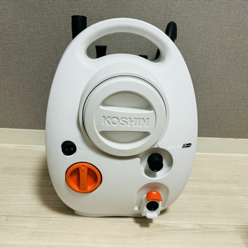 工進(KOSHIN) 36V 2.5Ah 充電式 高圧 洗浄機 SJC-3625 バッテリー無し　充電器無し　ノズルクリーニングピン無し