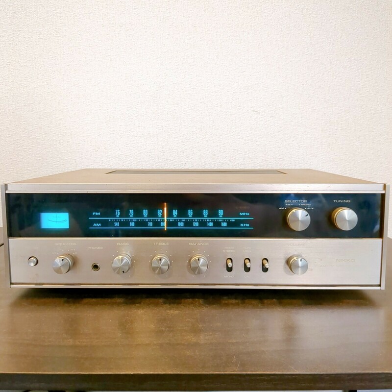 NIKKO R2000D ステレオレシーバー AM FM STEREO RECEIVER オーディオ機器 音響機器　Y900