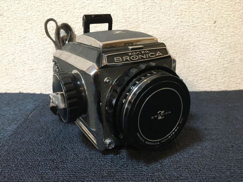 ZENZA BRONICA ゼンザブロニカ NIKKOR-P 1:2.8 f=7.5cm 中判フィルムカメラ　Y891